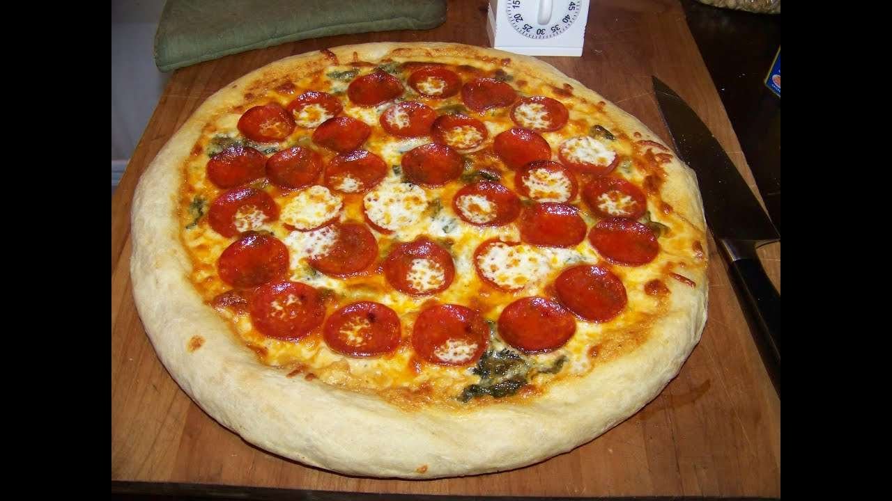 Chicken Florentine Pizza, Pepperoni, Hot Smoked Paprika 2/5 Chef John the Ghetto Gourmet Show