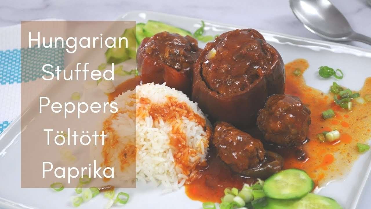 Hungarian Stuffed Peppers Recipe | Töltött Paprika