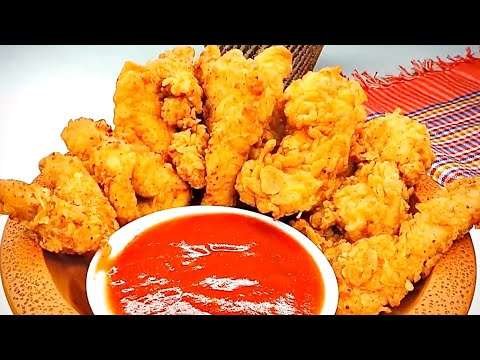 KFC Style Crispy Chicken Strip | Finger | Tenders | চিকেন স্ট্রিপস | চিকেন ফ্রাই | Chicken fry