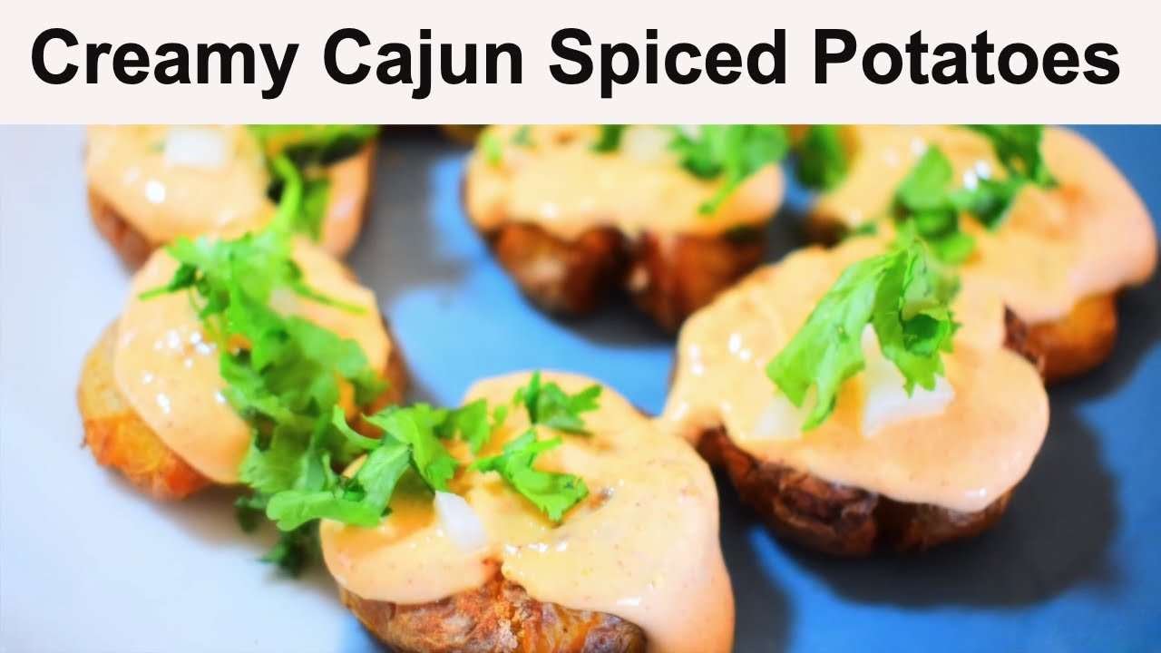 Cajun Potatoes | Barbeque Nation Style  Cajun Potatoes| Instant Pot Creamy Cajun Spiced Potatoes
