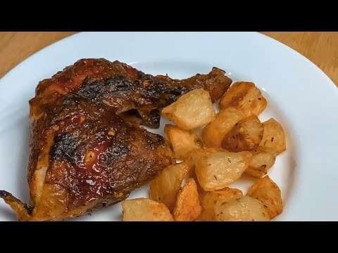 Masak Ayam Panggang Saus Barbecue (BBQ SAUCE)  – Roasted Chicken BBQ Sauce Recipe