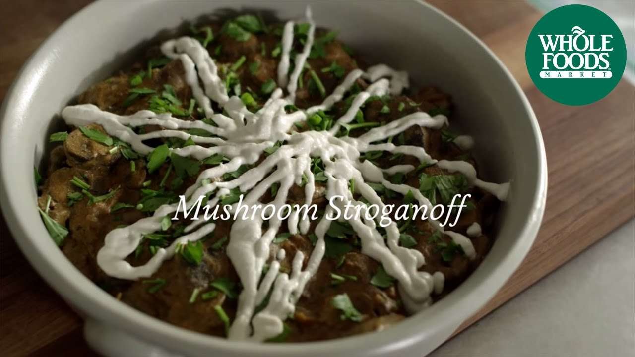 Homemade Healthy Recipe | Mushroom Stroganoff | Whole Foods Market