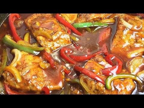 HONEY STEWED SALMON | DELICIOUS SALMON RECIPE
