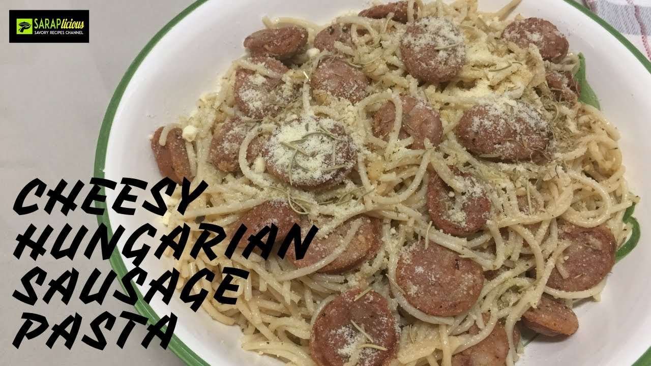 Cheesy Hungarian Sausage Pasta