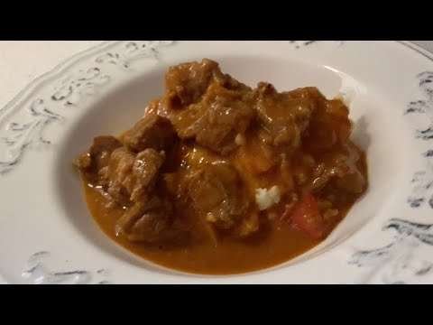 Veal Paprikash || Telečji Paprikaš • SLOVENSKA KUHINJA