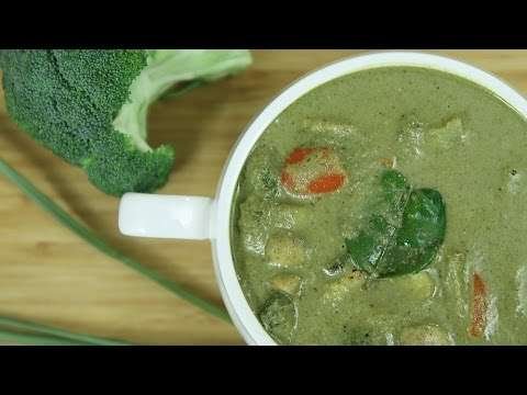 How To Make Thai Green Curry | Thai Green Curry Recipe | Thai Recipes Vegetarian | Ruchi's Kitchen