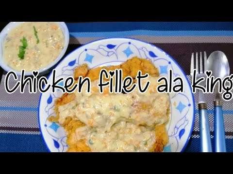 Chicken fillet ala king