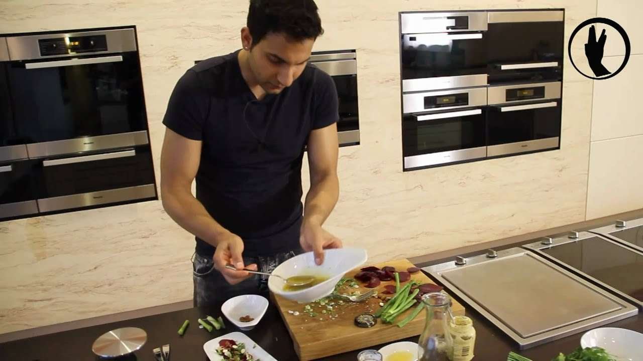Healthy Snack with Red Beet – Carpaccio recipe – cooking with Attila