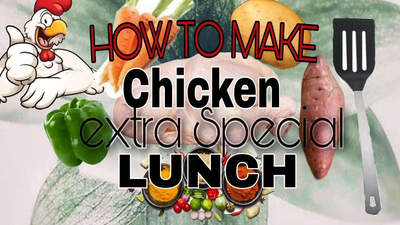How to Make Chicken Extra Special for Lunch|My Own Version|DOLLY Daily Life