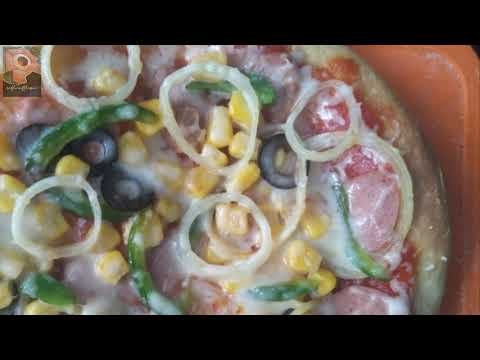 Homemade Pizza Topping With Corn, Sausage & Paprika