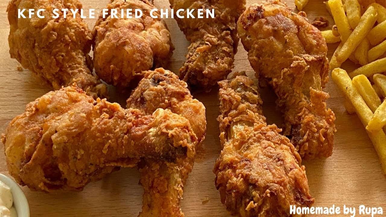 KFC স্টাইল ফ্রাইড চিকেন | KFC style fried chicken |  Fried chicken recipe in Bangla