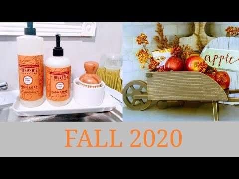 FALL KITCHEN CLEAN WITH ME | CLEANING MOTIVATION + HEALTHY DINNER RECIPE