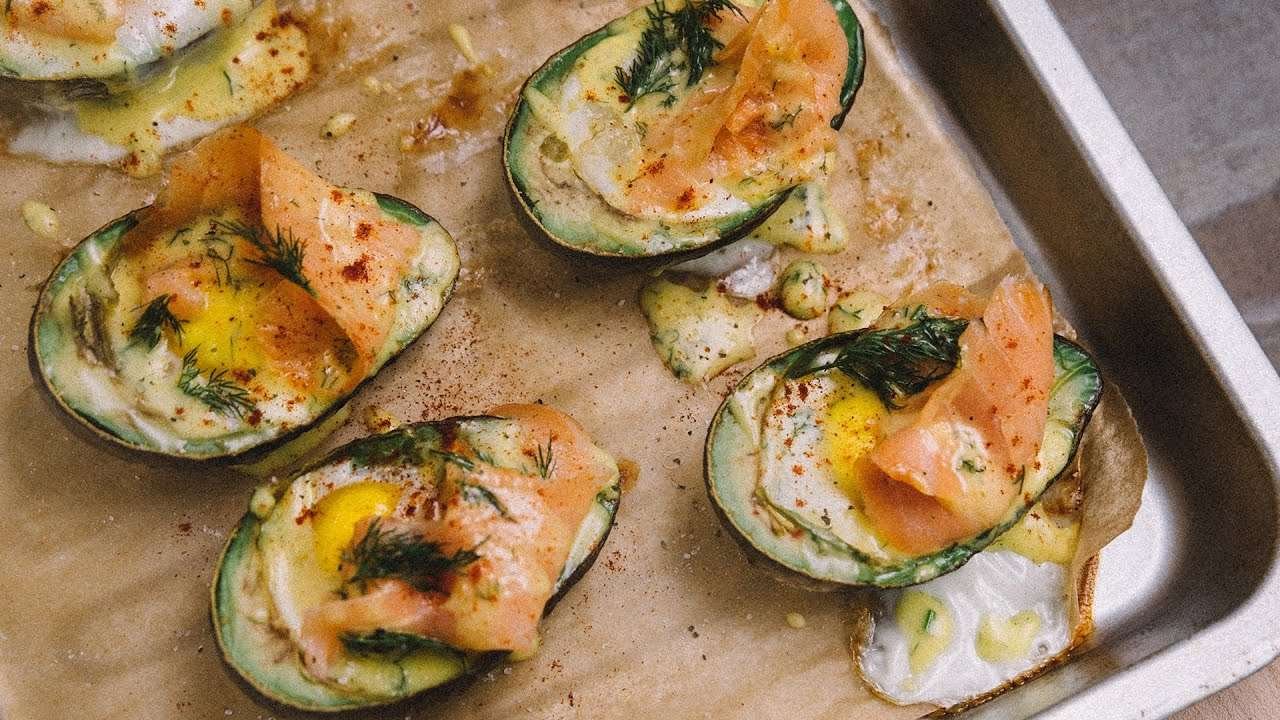 Eggs Benedict Avocado Boats RECIPE