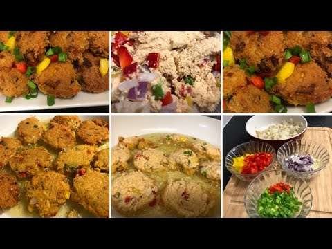 Jamaican Gluten Free Saltfish Lentils Fritters 🇯🇲 | Fish Cake | #AnnWhytesglutenfreerecipes