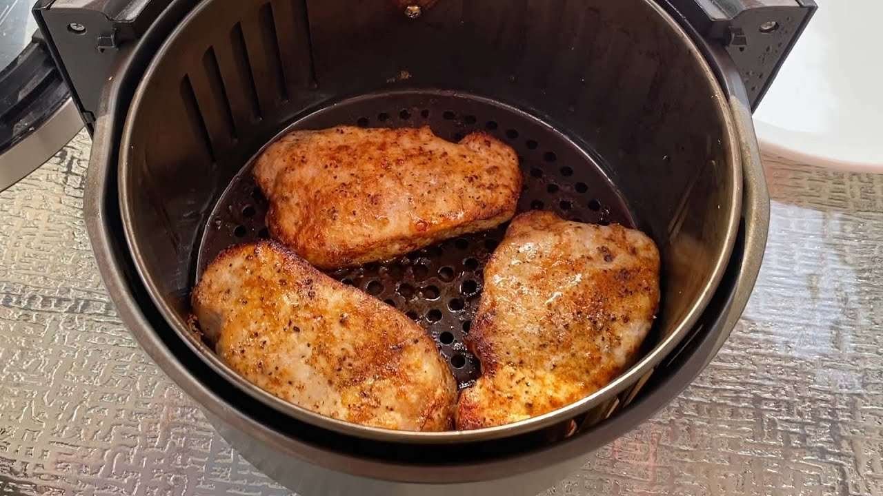 Air Fryer Pork Chops Recipe – How To Cook Boneless Pork Chops In The Air Fryer – Juicy And Tender!