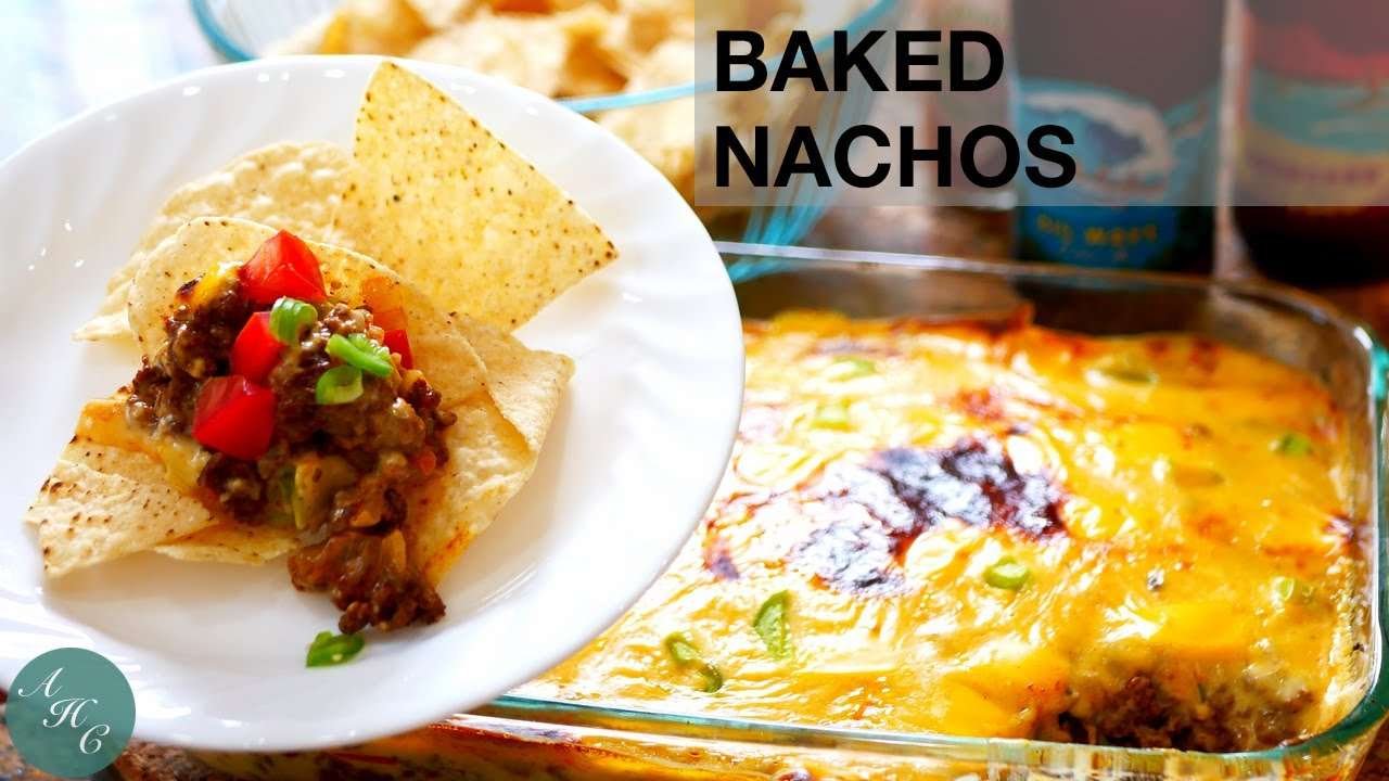 BAKED NACHOS Recipe | Simple and Delicious!