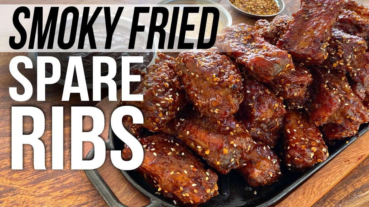 Smoky Fried Spare Ribs recipe by the BBQ Pit Boys