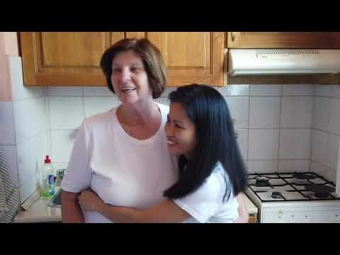 Making Hungarian food with My sweet Hungarian mother-in-law