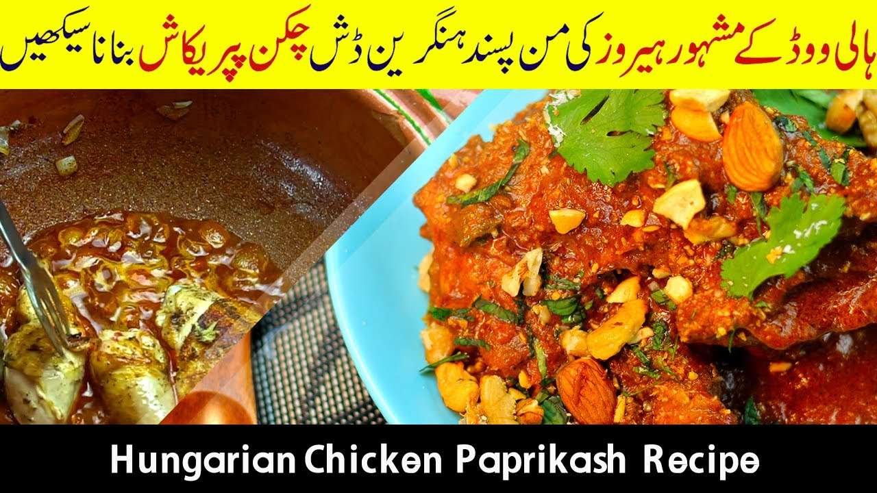 How to make Hungarian chicken paprikash recipe | Quarantine food making