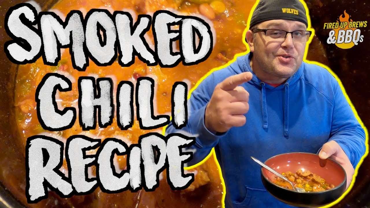 Smoked Chili Recipe – How to Smoke Chili Con Carne on a Pellet Smoker! NFL GameDay Chili!