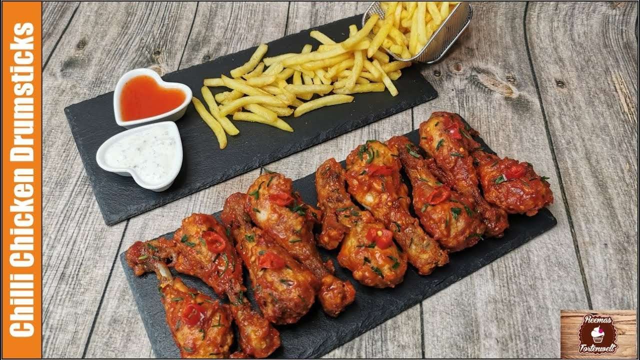 Chilli Chicken Drumsticks by Reemastortenwelt/ Chicken drumsticks/ Masaledar Chicken /Chicken recipe