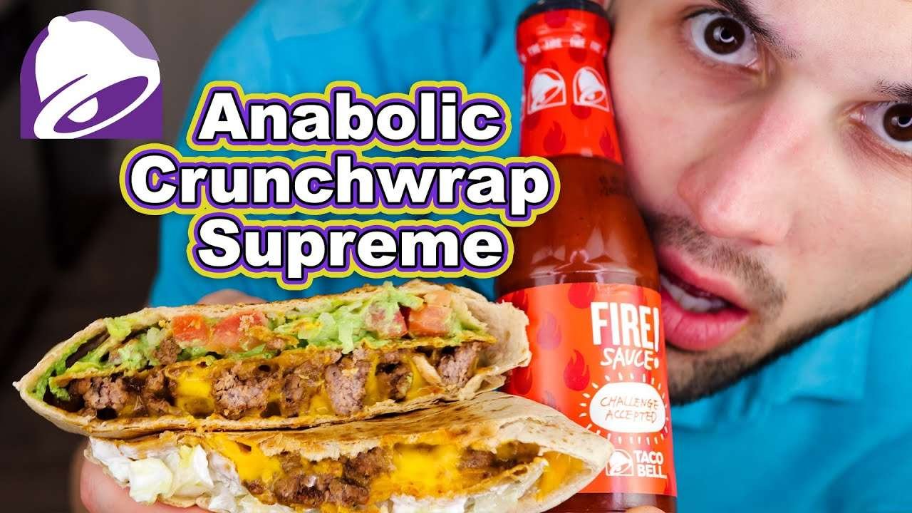 ANABOLIC Crunchwrap Supreme + ANABOLIC Sauce UPDATED Recipe I WEIGH YOUR FOOD! I Taco Bell Recipe