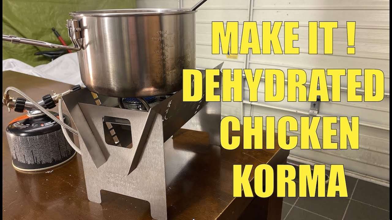 Make it!!  Dehydrated Chicken Korma