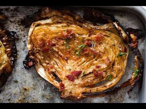 Oven Roasted Cabbage Steaks