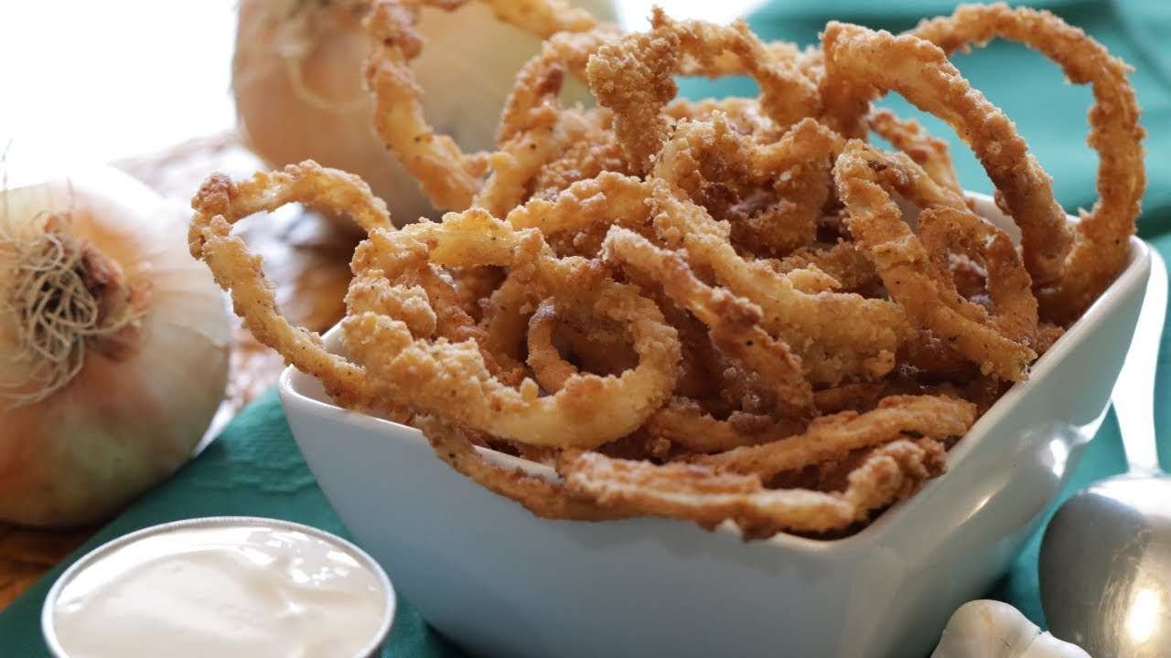 BEST Onion Rings!! VEGAN | CRISPY