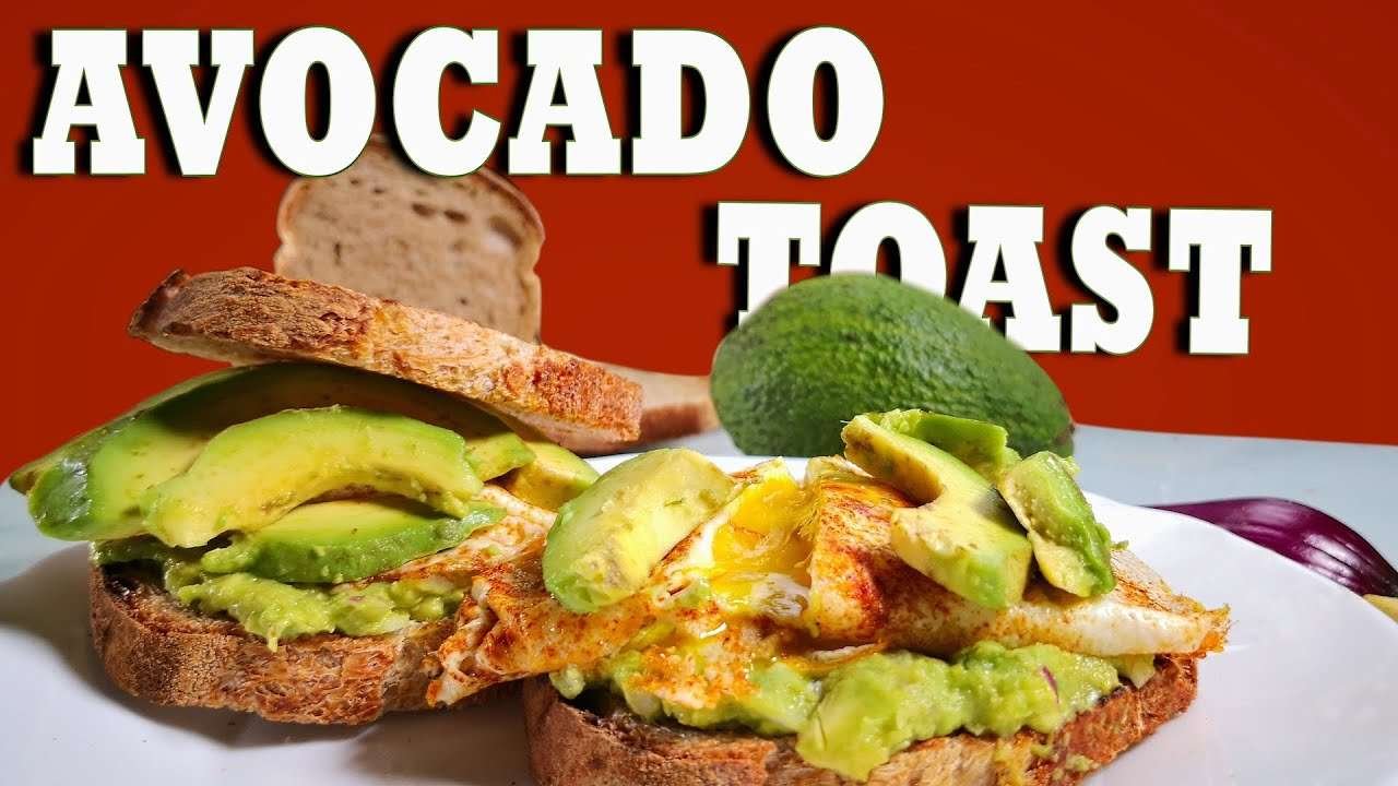 Avocado Egg Toast Sandwich 🥑 With Homemade Sourdough Bread