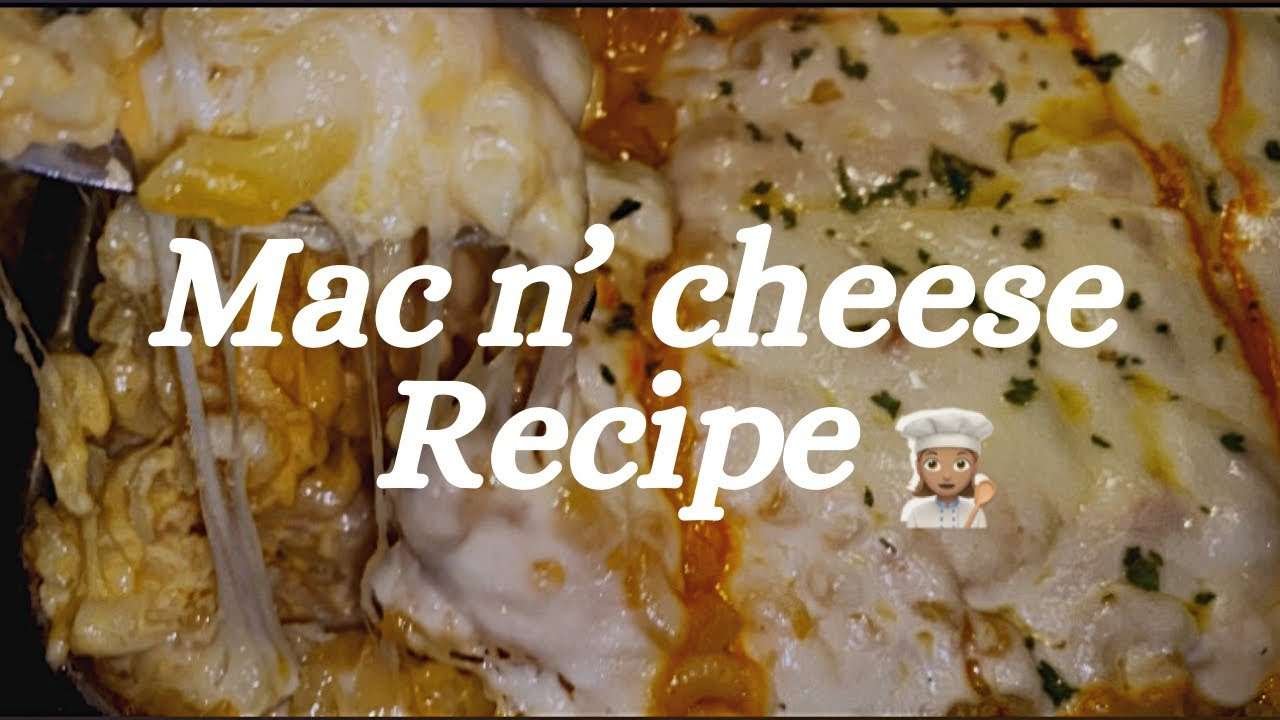 COOK WITH ME: EASY MACARONI N' CHEESE RECIPE
