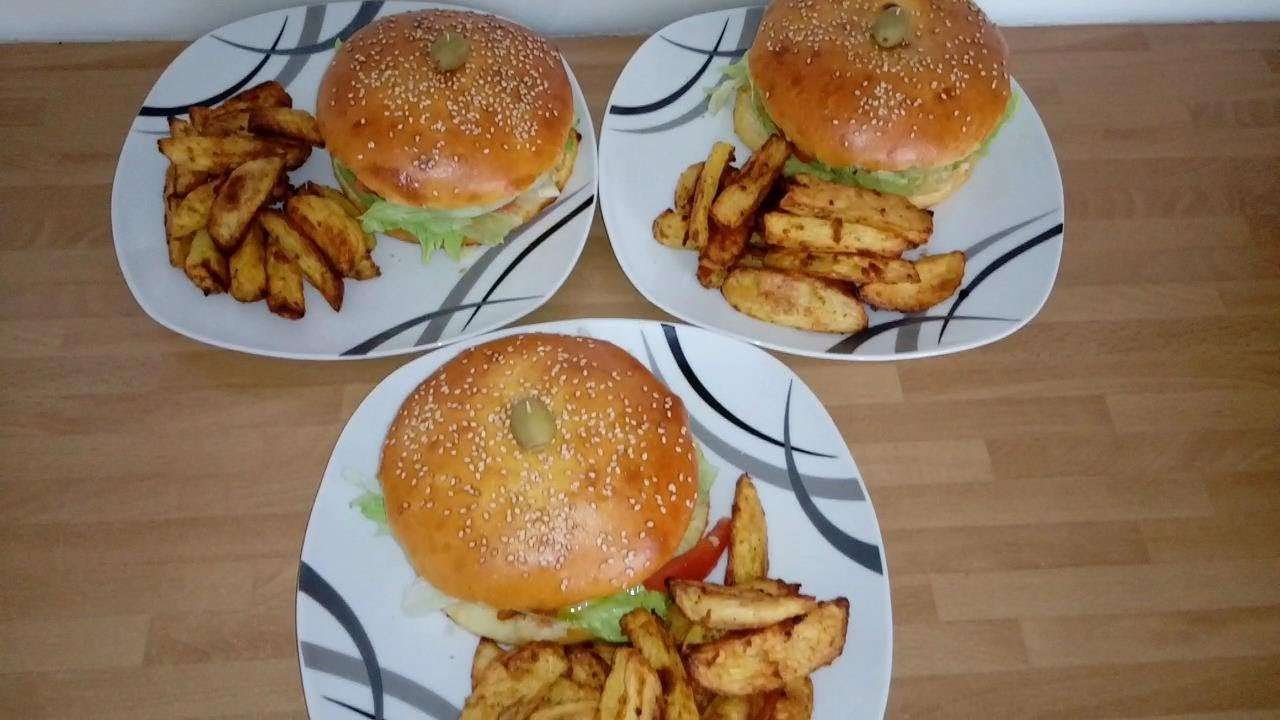 Homemade Hamburgers (ENG+ARA recipe)
