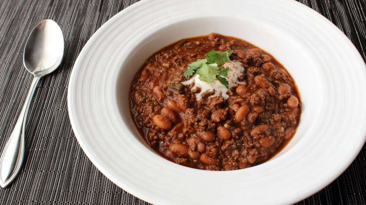 Beef, Bean & Beer Chili Recipe – How to Make Beef & Beer Chili
