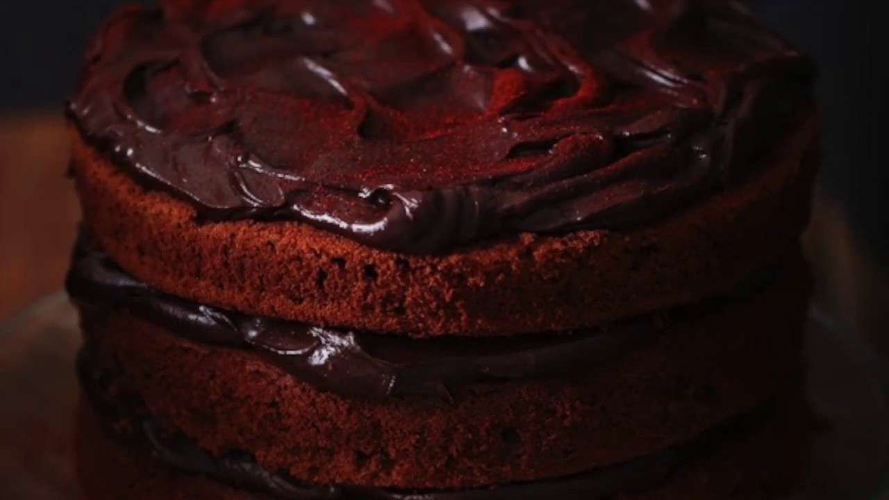 chocolate paprika cake.