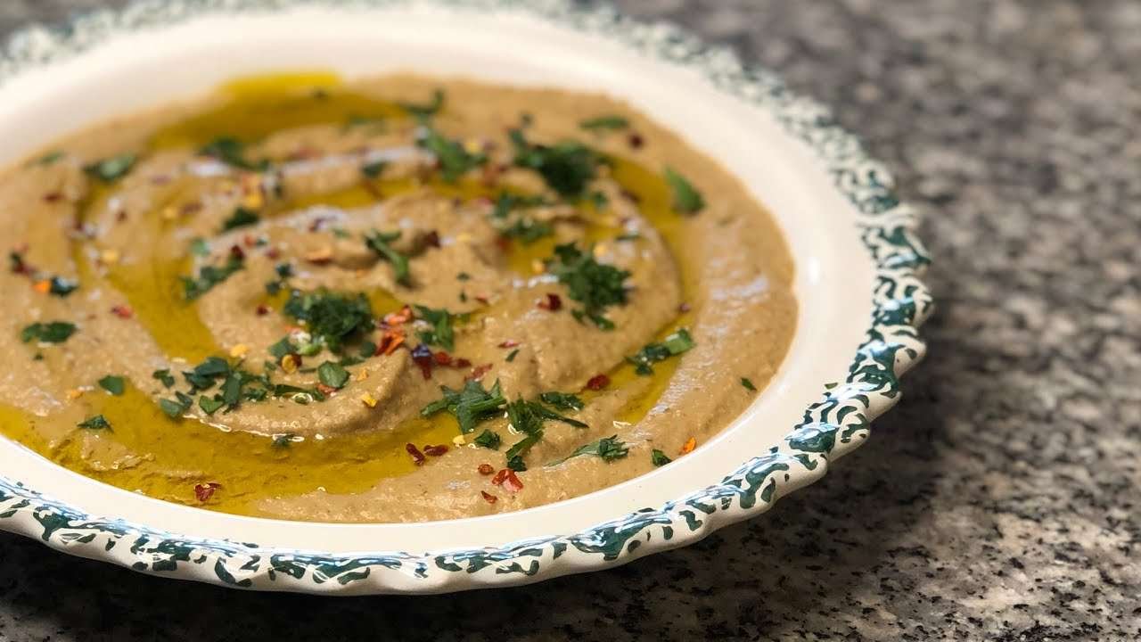 HOW TO MAKE BABA GANOUSH