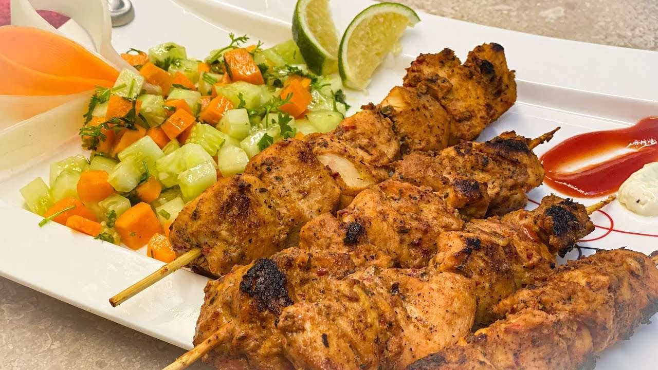 Chicken Shish Kabab || Very Easy Homemade Chicken Shish Kebab Recipe ||