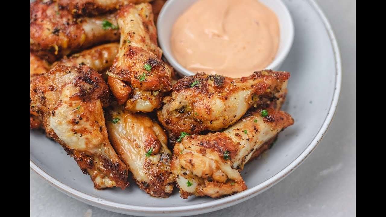 Air Fryer Lemon Pepper Wings | Air Fryer Chicken Wings