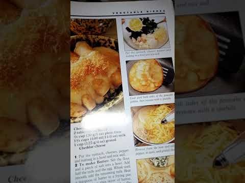 Cheese and Spinach Pancakes
