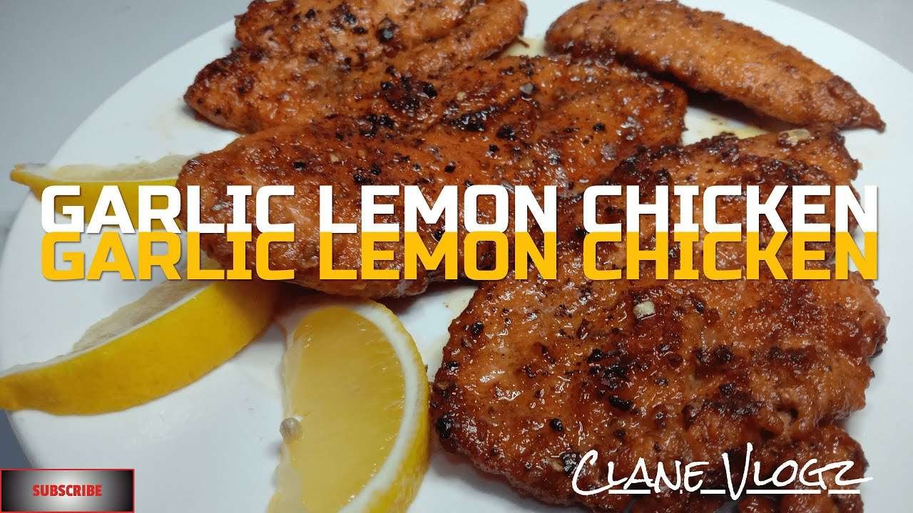 Garlic Lemon Chicken With Paprika