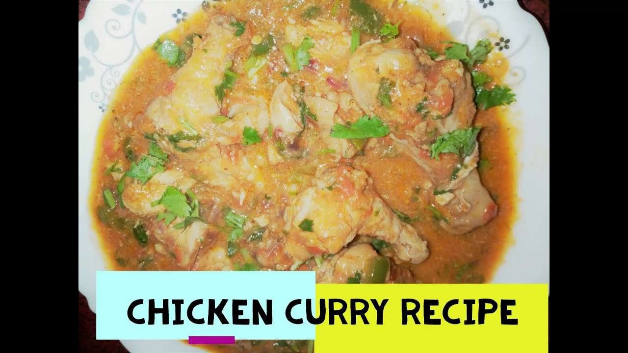 EASY CHICKEN CURRY RECIPE
