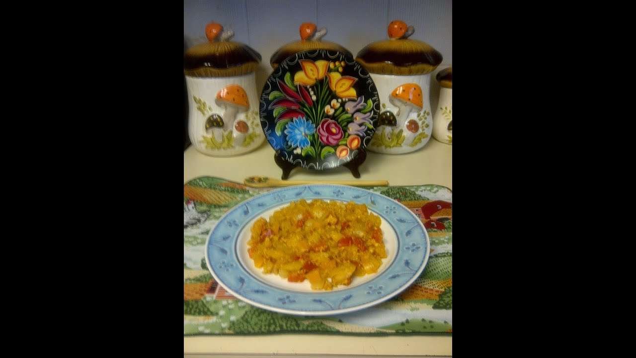HUNGARIAN PEPPER AND TOMATO STEW   authentic traditional quick and easy /    LECSÓ