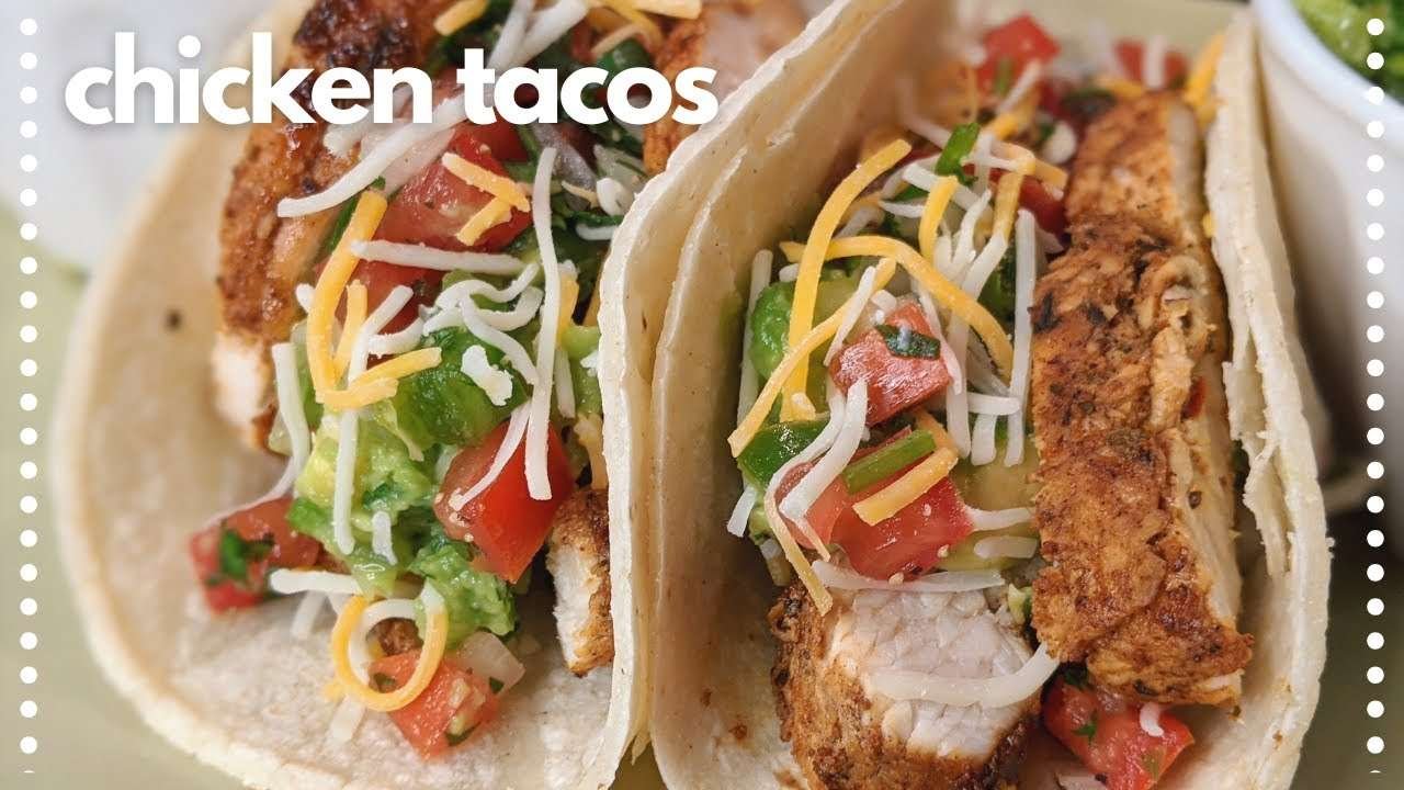 Chicken Tacos Recipe | Homemade Chicken Tacos from Scratch! *Cooking with Fariyal*