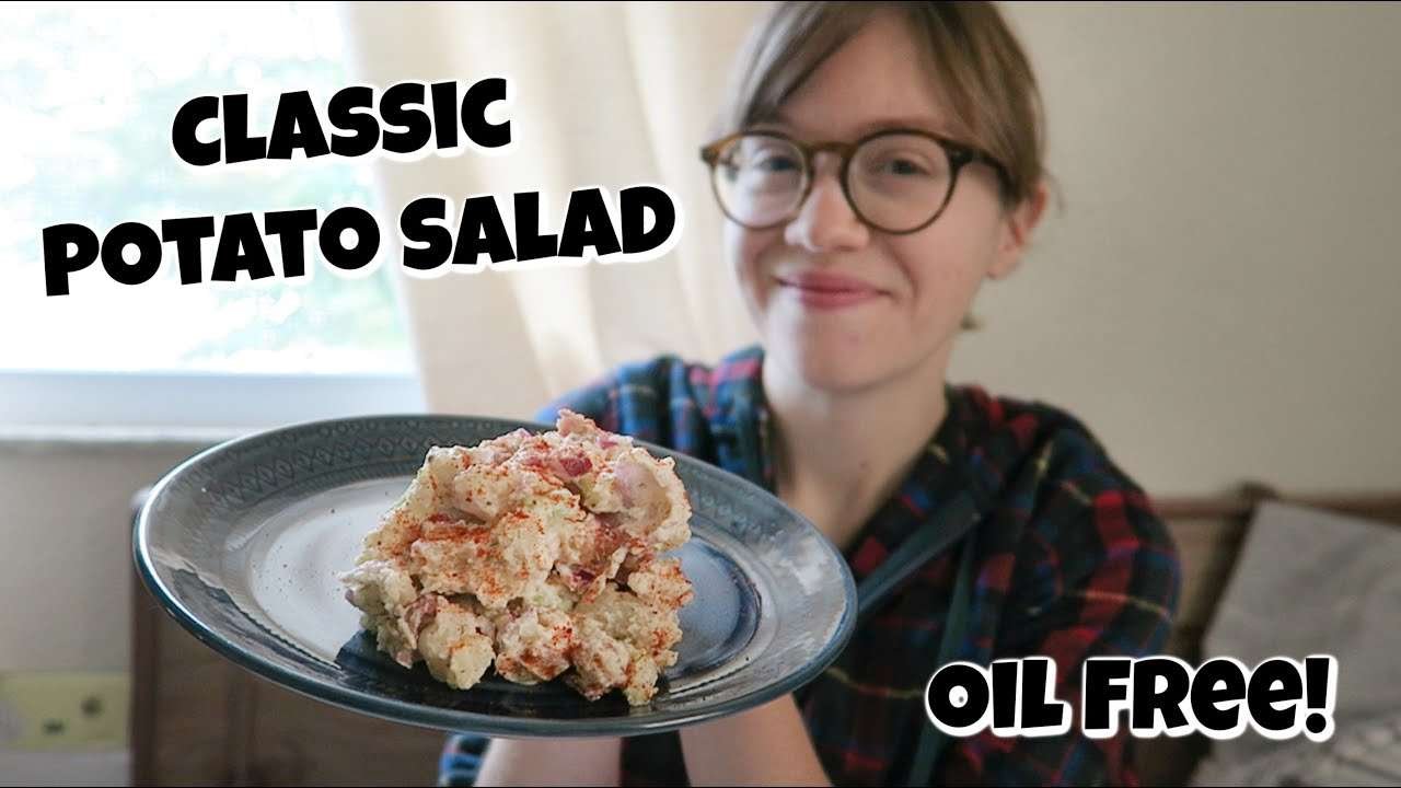 Classic Potato Salad (Oil Free & Plant-Based)