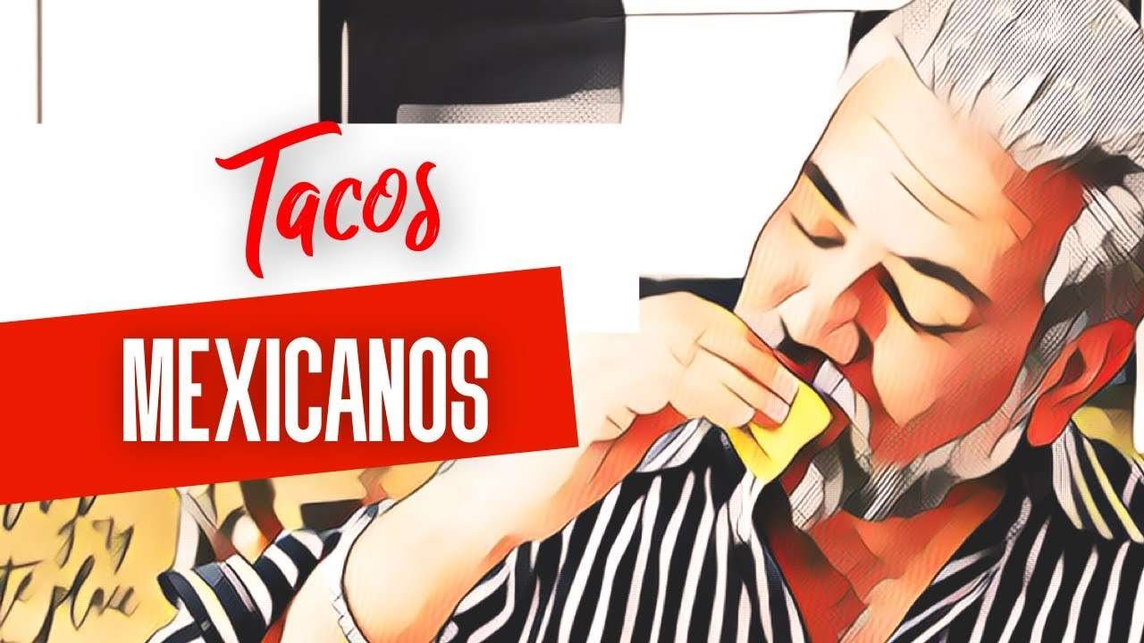 Mexican Tacos And Green Salsa
