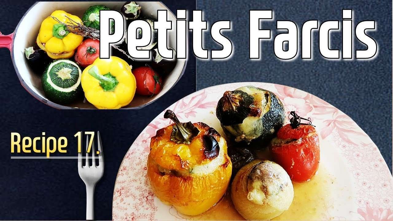 #Petits farcis provençaux 🇫🇷_ Mini stuffed vegetables_made from 7 kinds of vegetables with meat