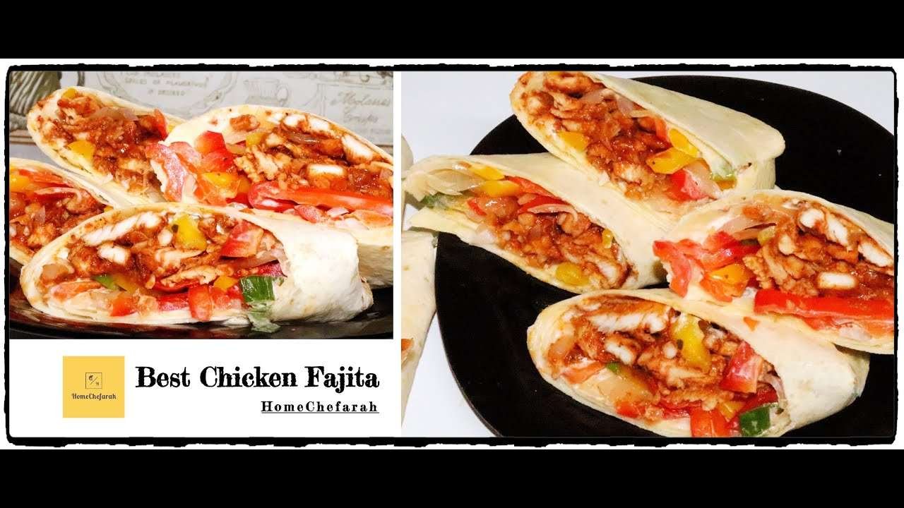 The Best Chicken Fajita Recipe | Mexican Chicken Fajita | HomeChefarah