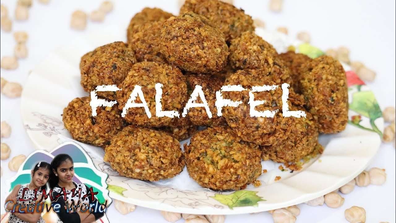 FALAFEL | Easy Chickpea Recipe | Crispy Snacks | Arabic Snacks | Limaya Creative World | Ep:010