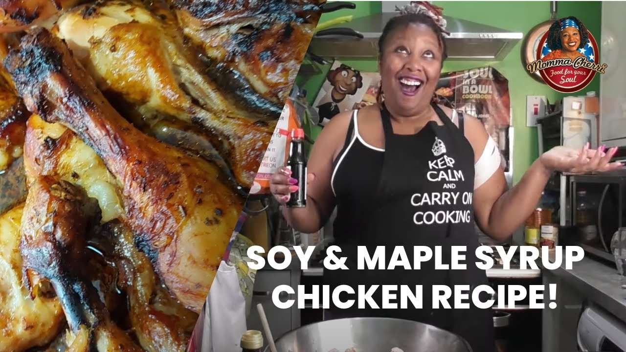 Quick & Easy Chicken Recipe | How To Make Soy and Maple Syrup Chicken!