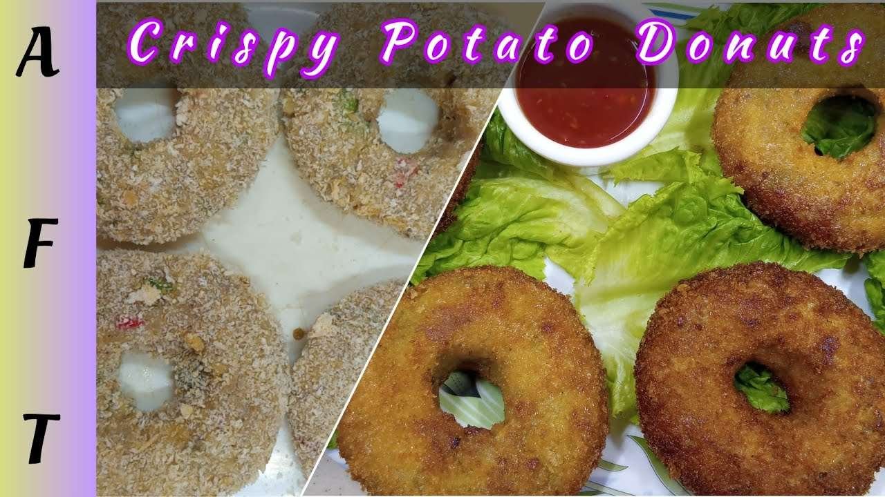 Crispy Potato Donuts Recipe | easy donuts recipe | BY AFT.