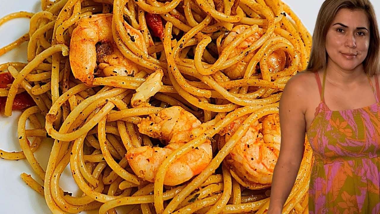 Easy Shrimp Pasta Recipe (shrimp spaghetti recipe)